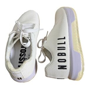 Nobull Trainer NWOB Men's Sz 6 Super Fabric Trainers White/BLACK CrossFit‎ Shoes